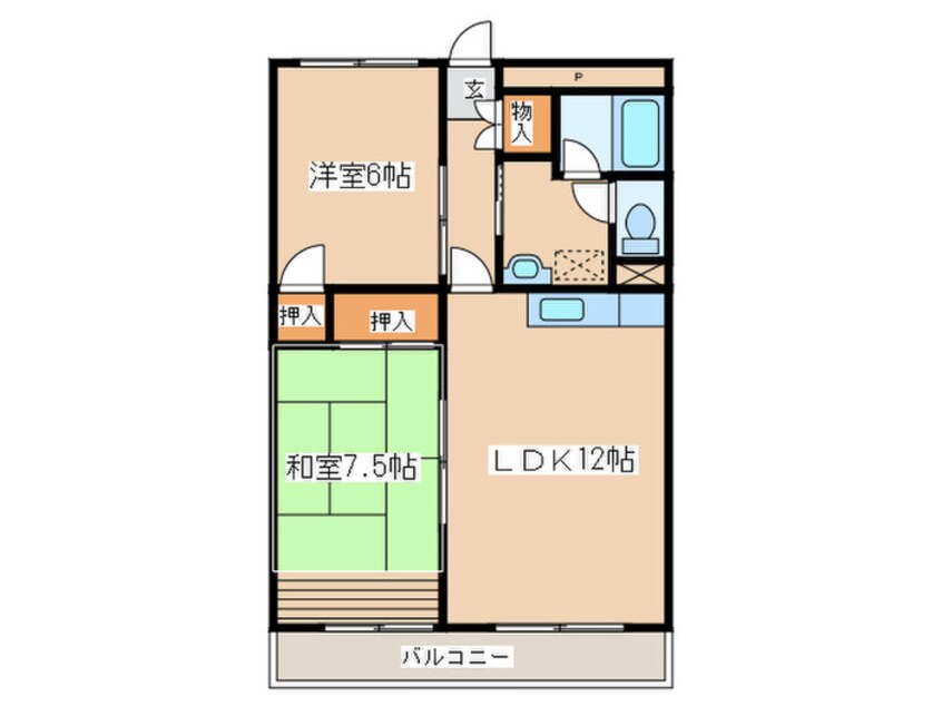 間取図 クラスターユーエム