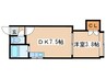 ア－バンコ－ト平岸Ⅴ 1DKの間取り