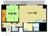 第２九条シャトー桂和 1LDKの間取り