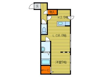 間取図 アネトス２番館