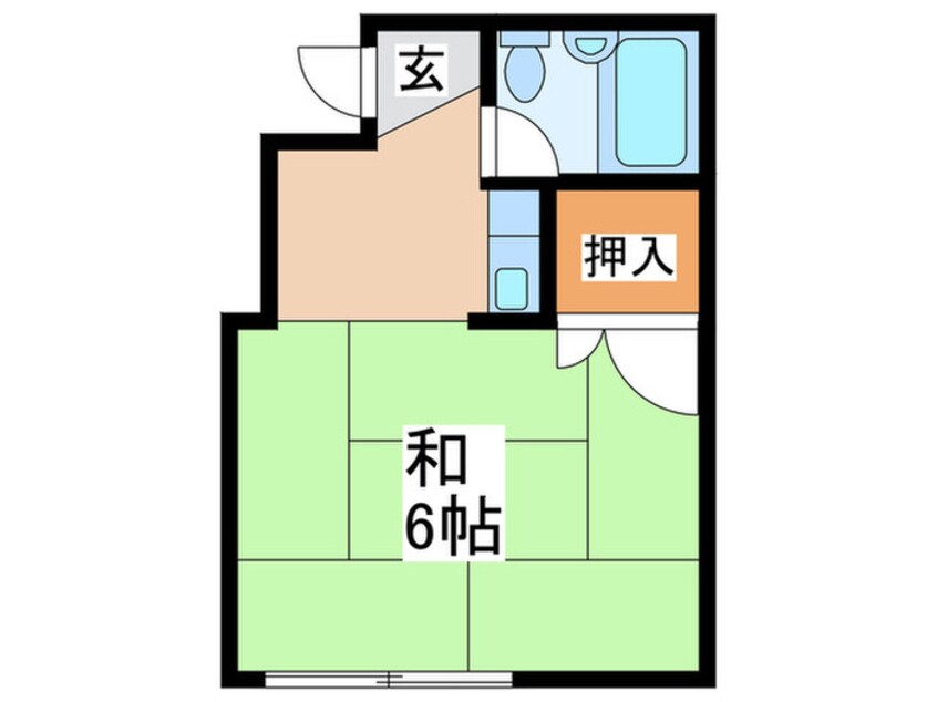 間取図 円山フラワ－ハウスＣ棟