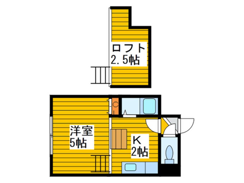 間取図 パ－クサイドヴィラ