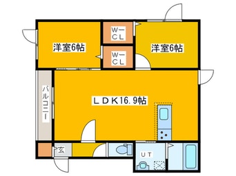 間取図 正和パレスC