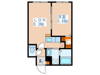 間取図 シティレジデンス平岸