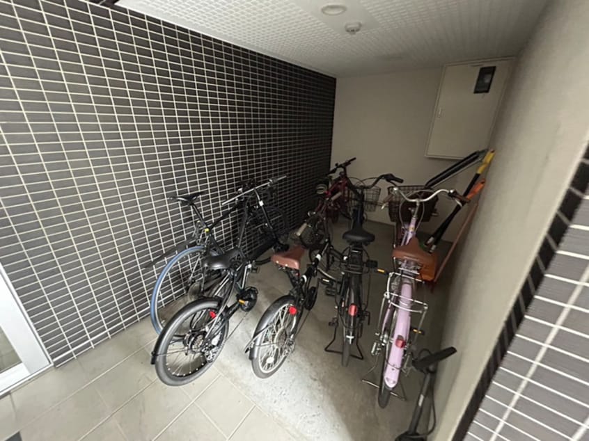 駐輪場 シティレジデンス平岸