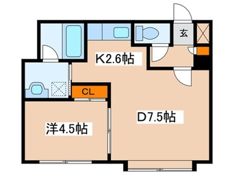 間取図 エポック南７条館