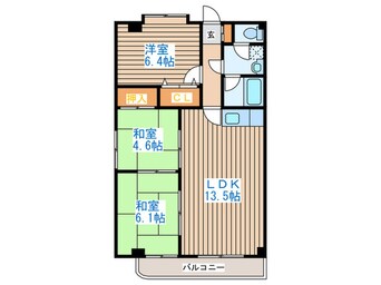 間取図 コスモ館