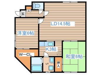 間取図 ハイロ－ド７８