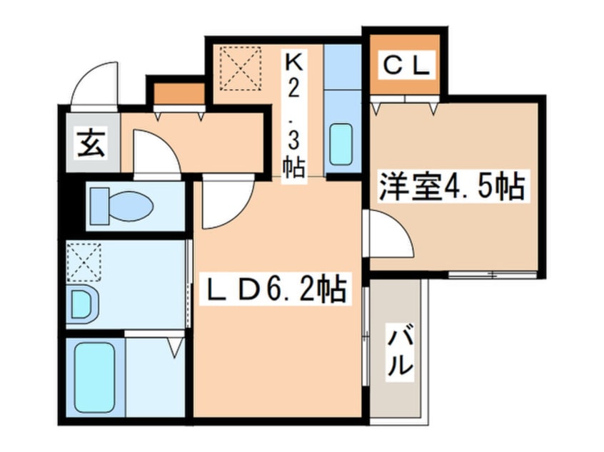 間取図 フォートレス澄川