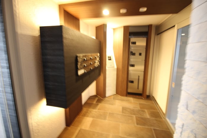 エントランス部分 Ｒｉｔｚ　ＧＲＡＮＤＥ厚別南