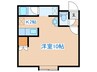 ラビリンス弐番館 1Kの間取り