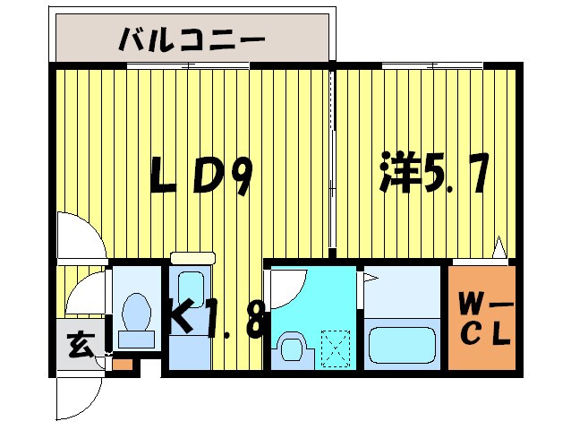 間取り図 メゾンアヴェニュードゥ