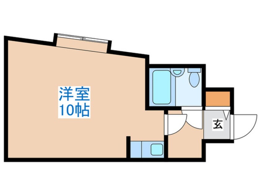 間取図 クリオ琴似弐番館