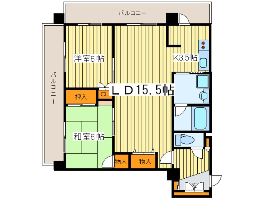 間取図 三和マンション