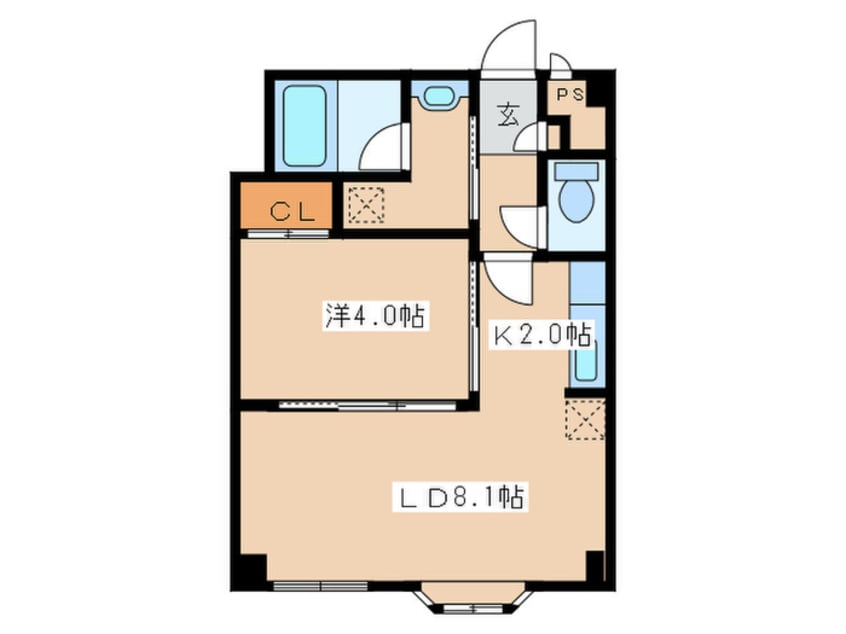 間取図 ラッフィナ－ト
