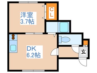 間取図 ラィベックス澄川