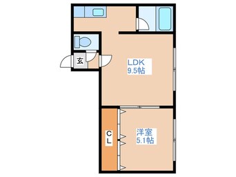 間取図 アクアガ－デン