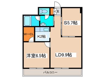 間取図 グランデダイワ美園