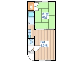 間取図 コ－ポシルビア