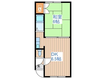 間取図 コ－ポシルビア