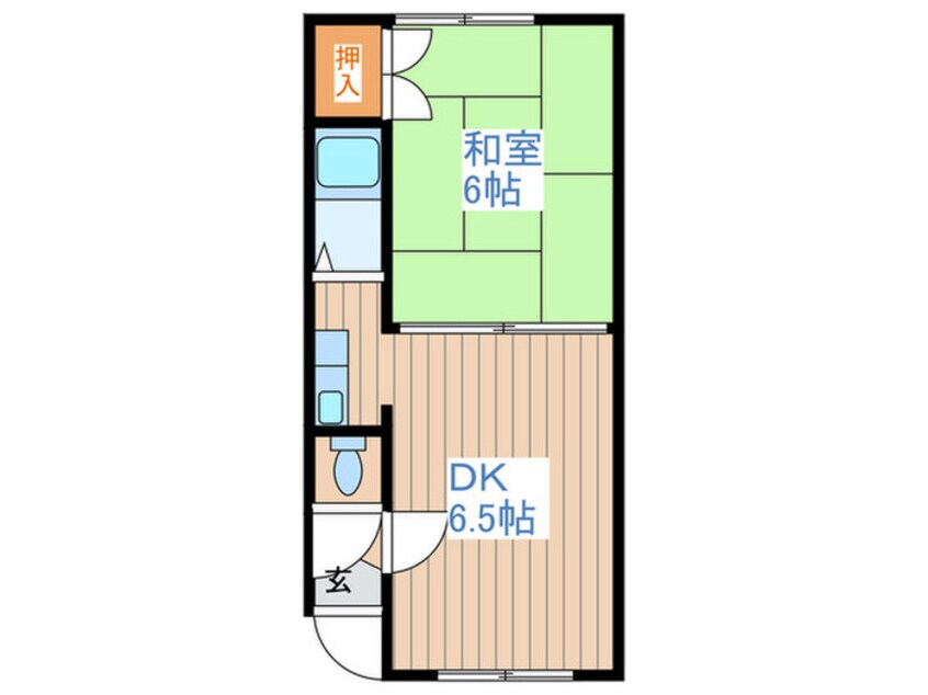 間取図 コ－ポシルビア