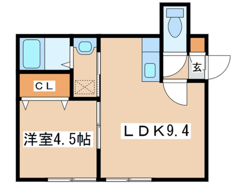間取図 ルミエール本郷通８