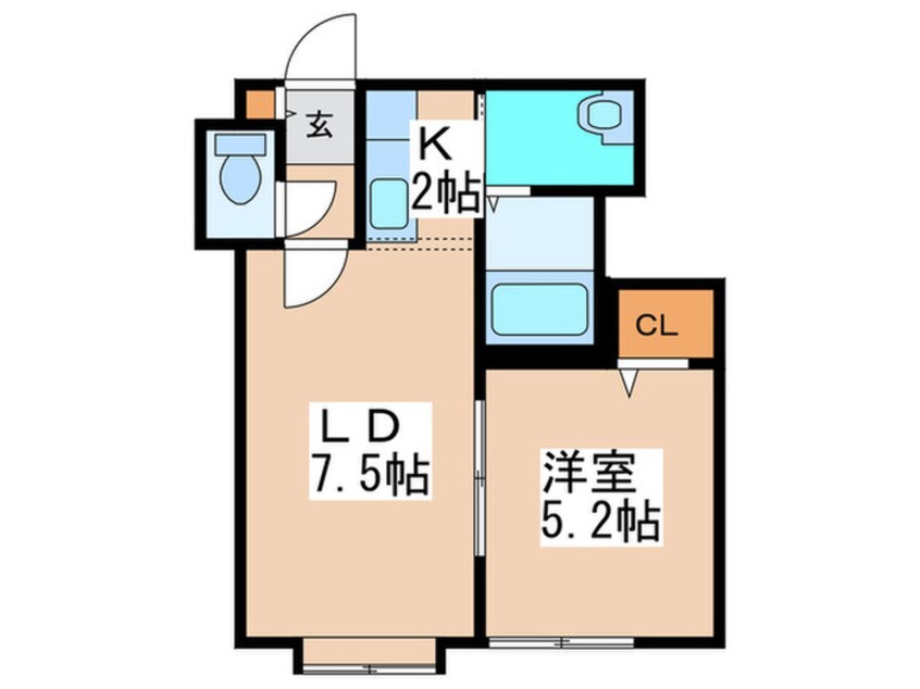 間取図 アクア２４