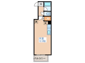 間取図 ジュイエ中の島