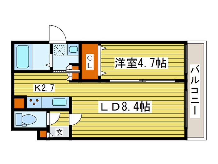 間取り図 LA・ys