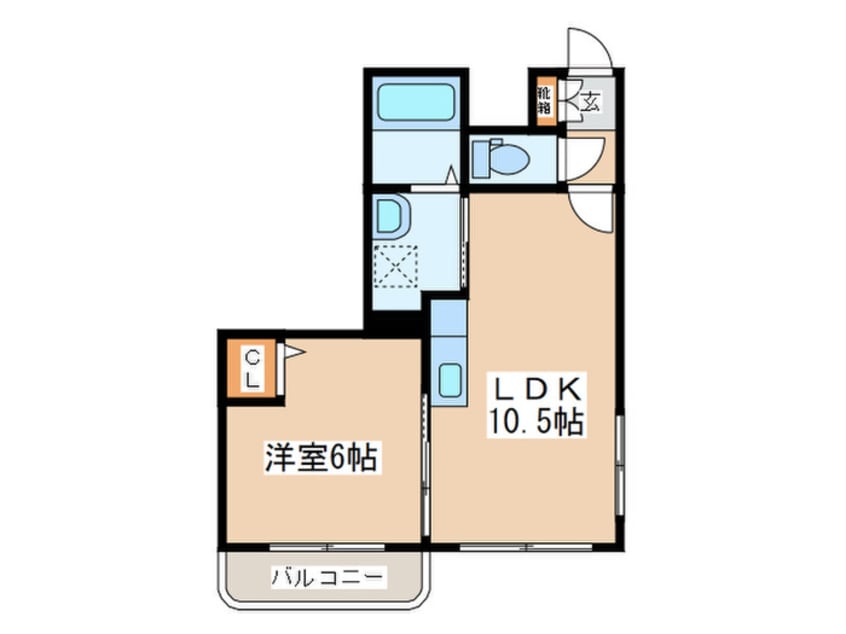 間取図 ウィングパーク