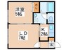 エフスタイル 1LDKの間取り