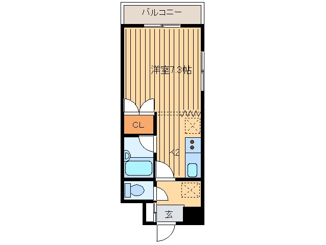 間取り図 プレサント南３東２