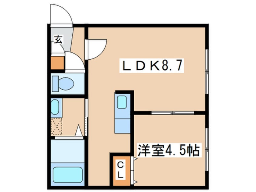 間取図 ソティーヌ