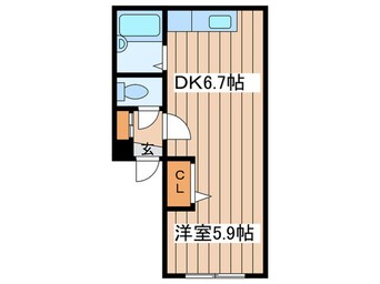 間取図 ハ－ベスト３８
