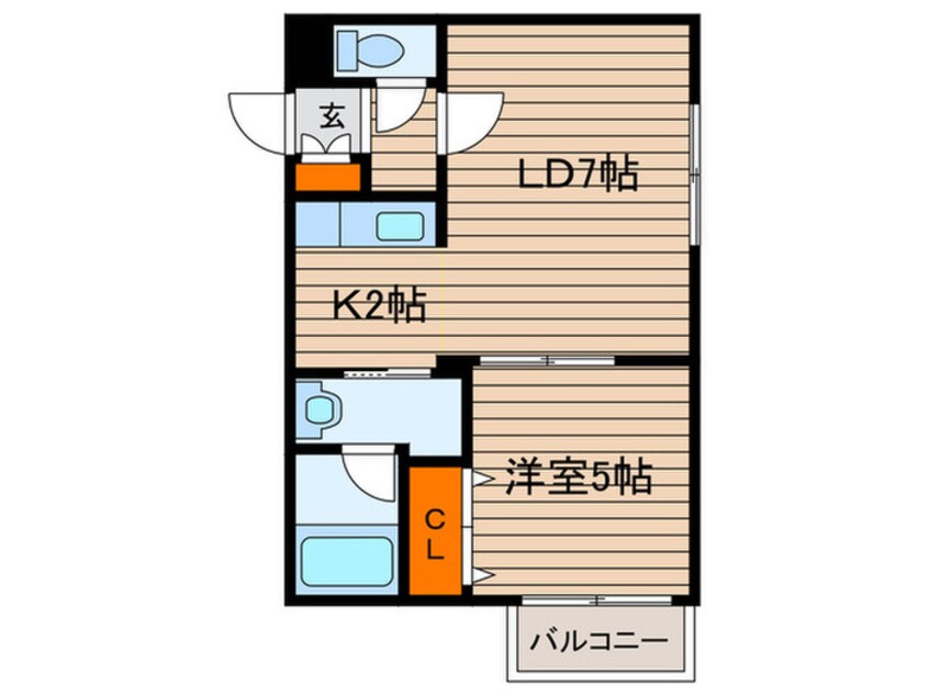 間取図 シティプラザ澄川