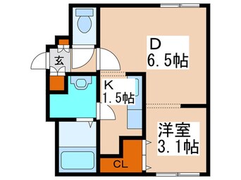 間取図 エルマーノN２４