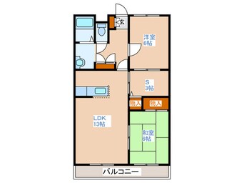 間取図 エトワ－ル中の島