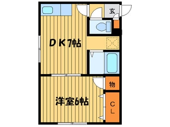間取図 クリオ牧