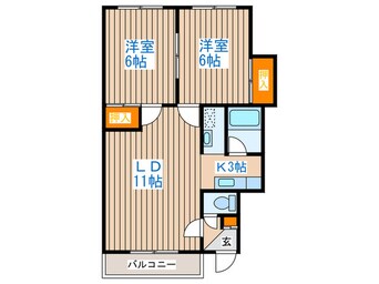 間取図 センチュリ－山の手