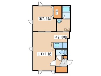 間取図 ドリームハイツC