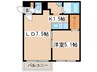 コンフォートステイ南郷通 1LDKの間取り