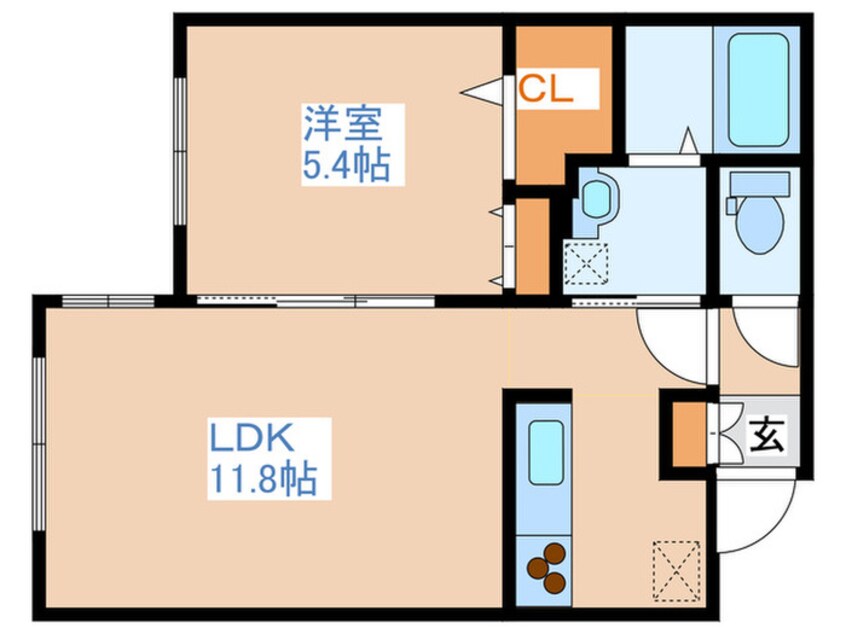 間取図 グランメールテイエス