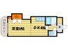 エンドレス三井南５条Ⅰ 1DKの間取り
