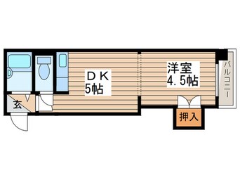 間取図 クレセント細川北２５条