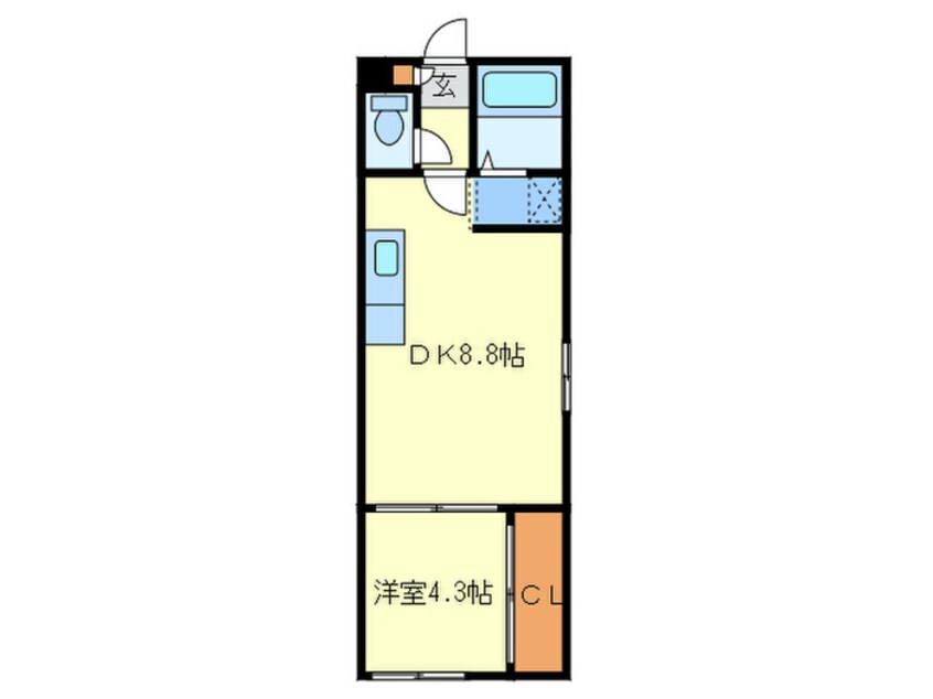 間取図 プログレス琴似