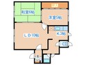 ひまわりハイツの間取図