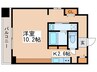 F006 1Kの間取り