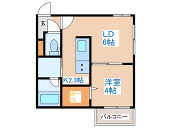 間取図 クレアメゾン手稲ＳＴ