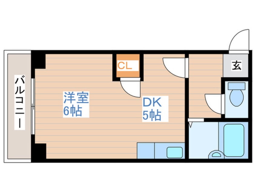 間取図 恵比寿第３ハイツ