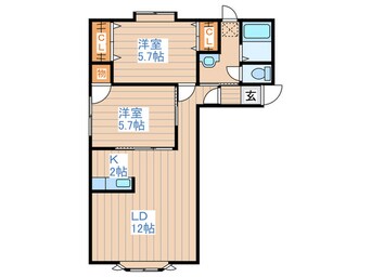 間取図 エタ－ナルニシヤ３０